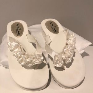 Nina bridal flip flops